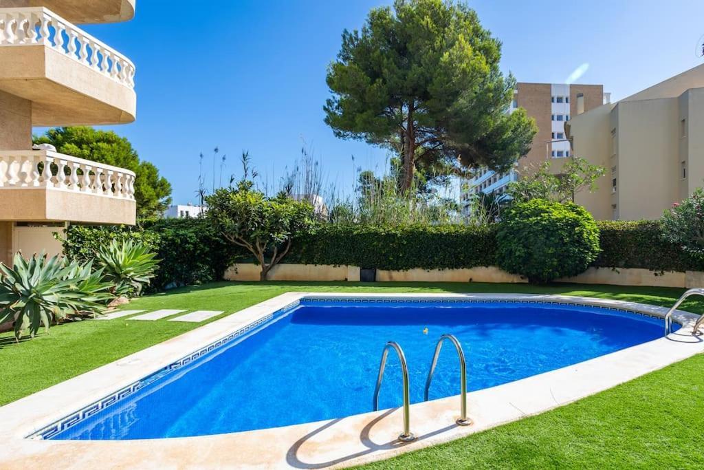 Apto. Brisa Marina Piscina+Parking A 5' Del Arenal Platja de Larenal Exterior photo